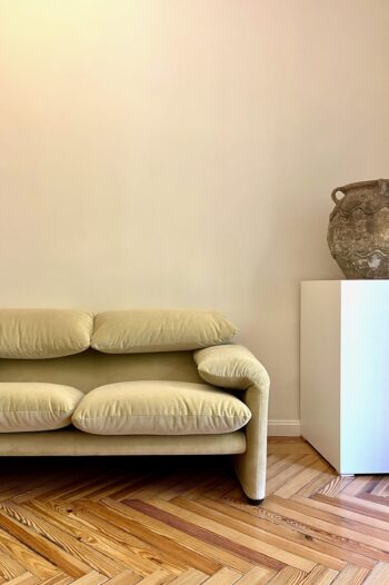 Sofá Maralunga de Vico Magistretti para Cassina