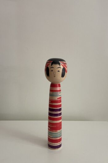 Familia Kokeshi Yajiro 60s Japón - Imagen 8