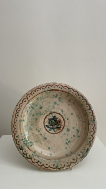 Gran Plato de Cerámica de J.J.Almarza