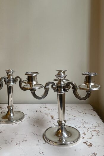 Pareja de Candelabros de Christofle