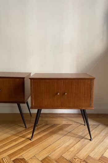 Comodini Mid Century Italianos - Imagen 2