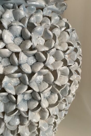 Lámpara de Antonio Zen de Porcelana y Seda - Imagen 3