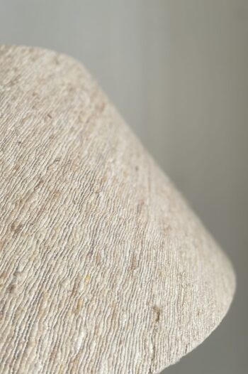 Lámpara de Antonio Zen de Porcelana y Seda - Imagen 4