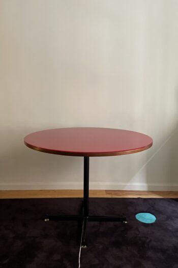 Mesa Italiana con Vidrio Coloreado