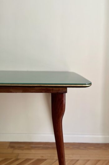 Mesa de Gio Ponti con Vidrio Coloreado - Imagen 3