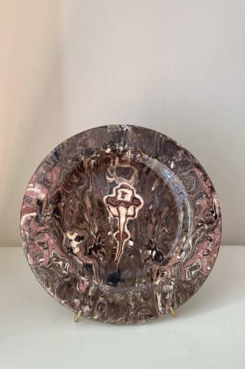 Plato Aptware con Flores - Imagen 2