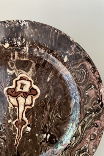 Plato Aptware con Flores - Imagen 5