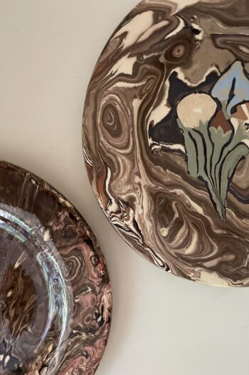 Plato Aptware con Flores - Imagen 3
