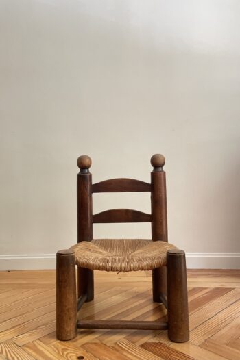 Silla Brutalista de Charles Dudouyt