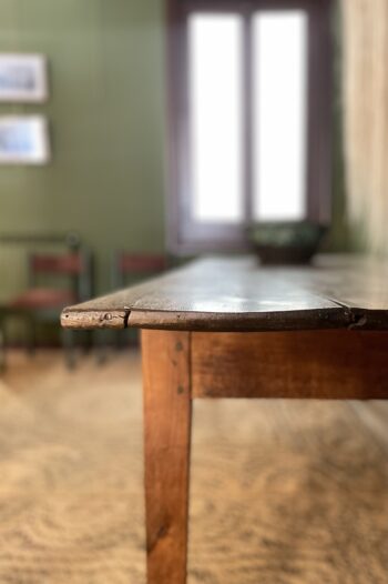 Mesa de Nogal Macizo s XVIII - Imagen 6