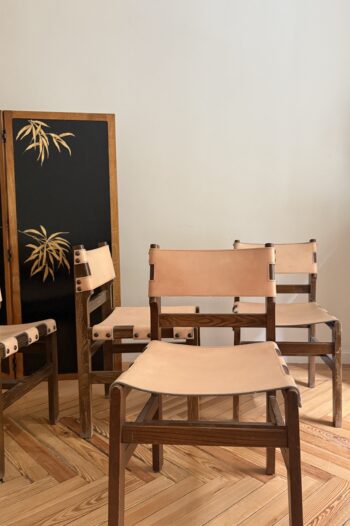 Sillas de Pierre Chapo para Maison Regain