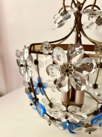 Lámpara Italiana de Cristal de Murano SXX - Imagen 4