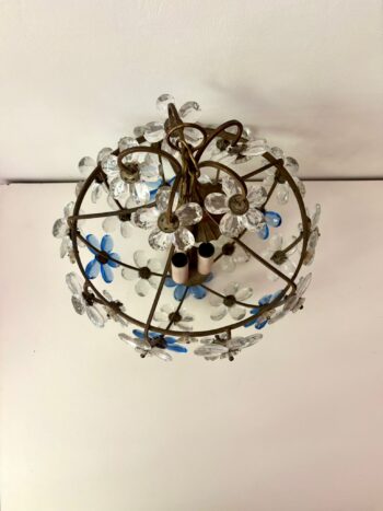 Lámpara Italiana de Cristal de Murano SXX - Imagen 3