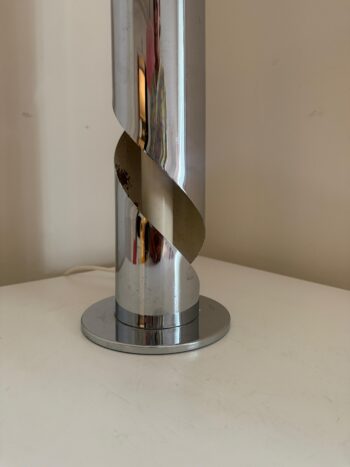 Lámpara de mesa Spirale de Delmas Luminaires. Francia años 60. - Imagen 4